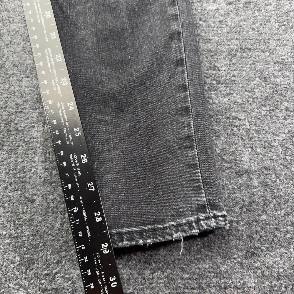 True Religion Geno Slim Fit Jeans Mens 34 Faded Black Stretch Denim Pants